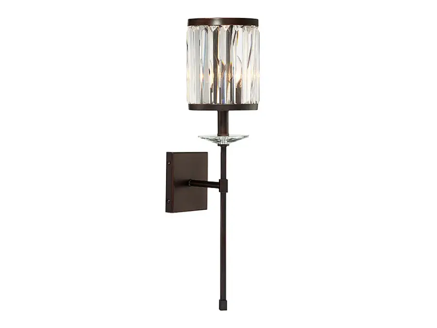 Ashbourne 1-Light Wall Sconce in Mohican Bronze - Image 4
