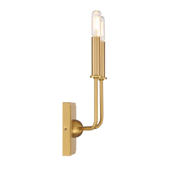 Avondale Two Light Wall Sconce in Warm Brass - Image 5