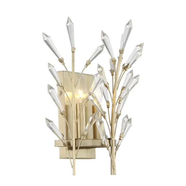 Orianna 2-Light Wall Sconce in Noble Brass - Image 4