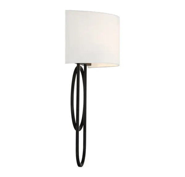 Tempe 2-Light Wall Sconce in Matte Black - Image 5