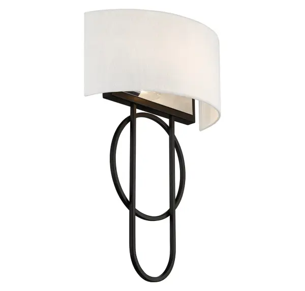 Tempe 2-Light Wall Sconce in Matte Black - Image 6