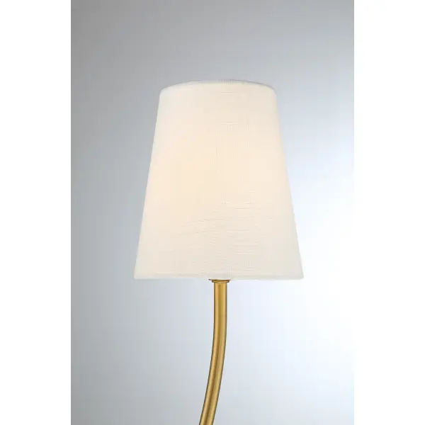 Barclay Two Light Wall Sconce in Warm Brass - Image 6