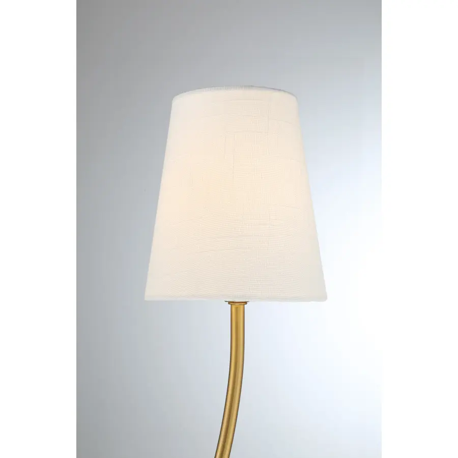 Barclay Two Light Wall Sconce in Warm Brass - Image 6