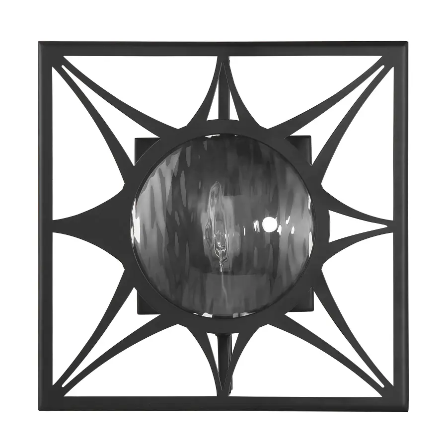 Balfour 1-Light Wall Sconce in Matte Black - Image 2