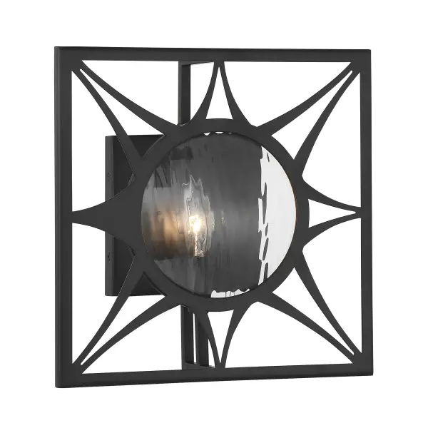 Balfour 1-Light Wall Sconce in Matte Black - Image 3
