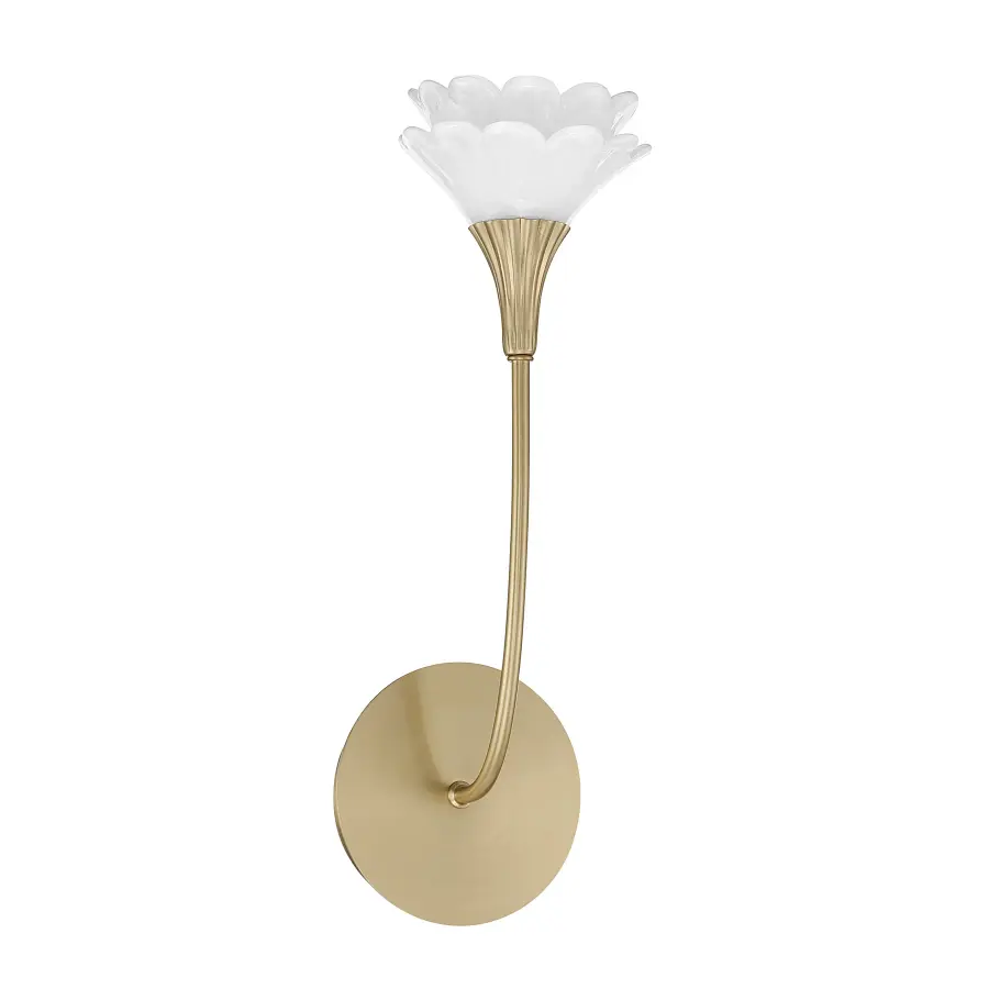 Florena 1-Light Wall Sconce in Noble Brass by Breegan Jane - Image 2