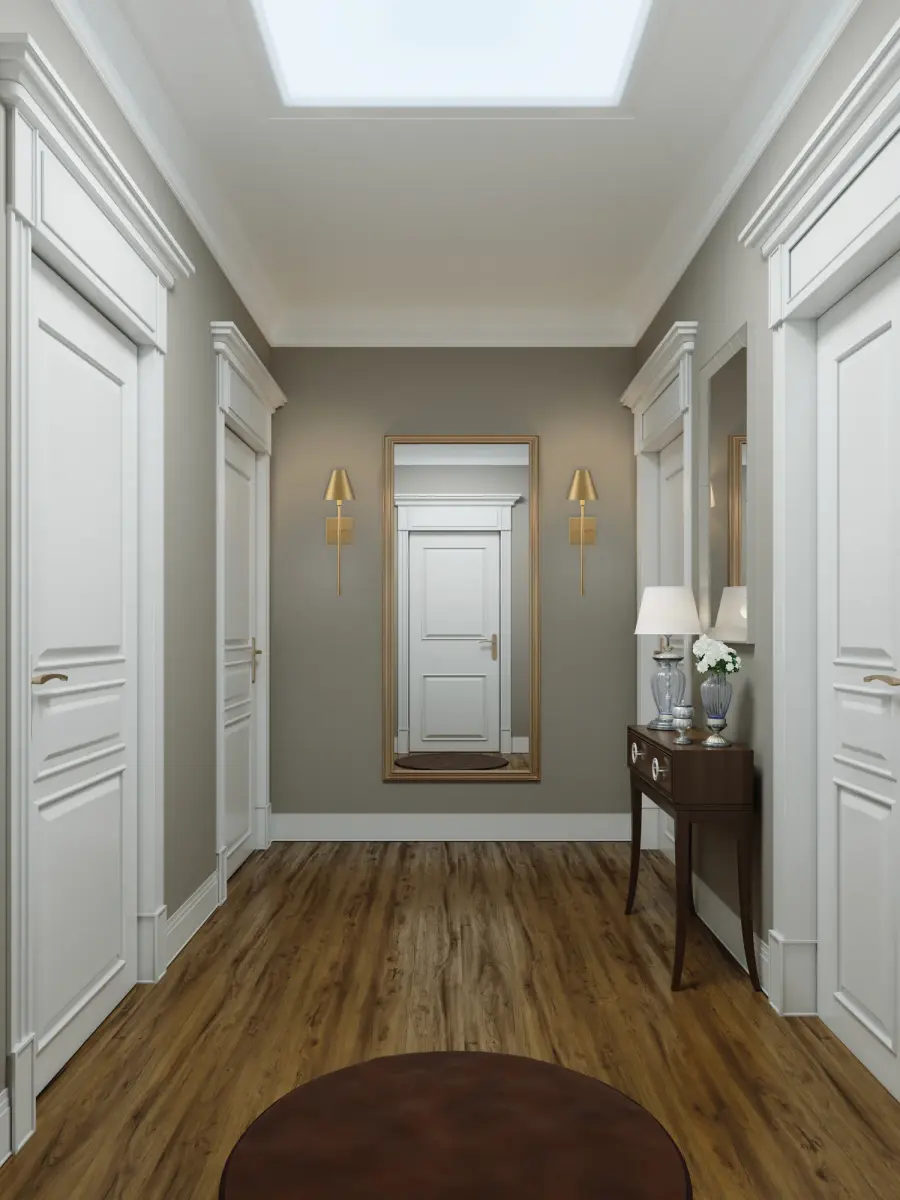 Jefferson One Light Wall Sconce in Warm Brass - Image 6