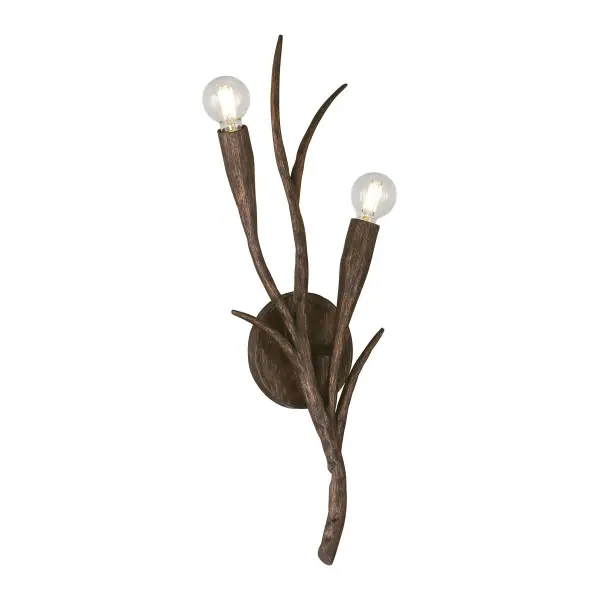 Palisades 2-Light Wall Sconce in Bark by Breegan Jane - Image 3