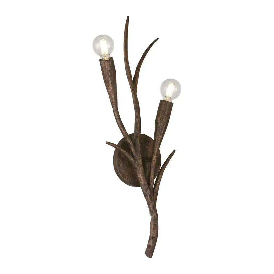 Palisades 2-Light Wall Sconce in Bark by Breegan Jane - Image 3