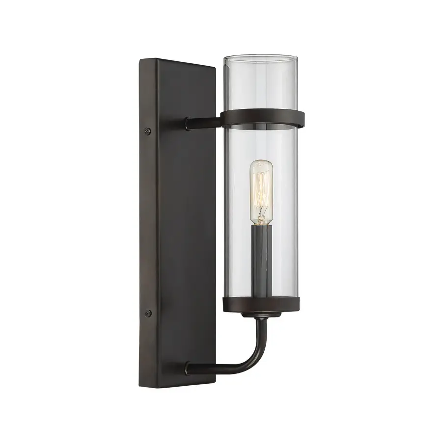 Tulsa One Light Wall Sconce in English Bronze - Image 1