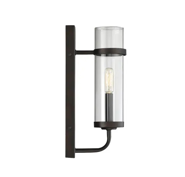 Tulsa 1-Light Wall Sconce in English Bronze - Image 3