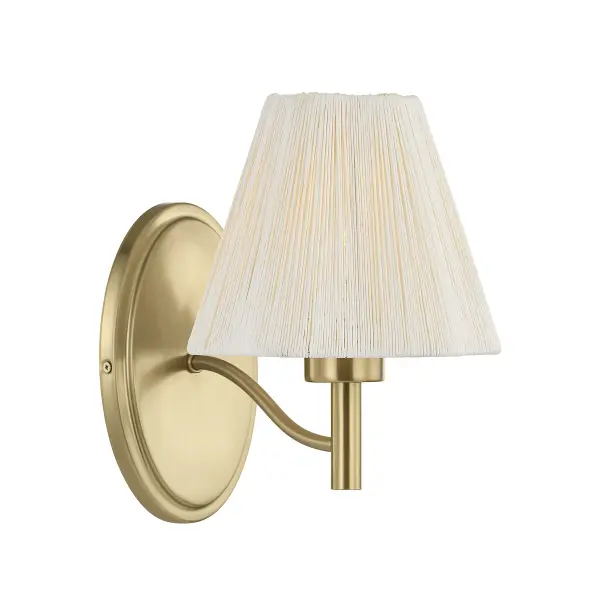Rosa 1-Light Wall Sconce in Noble Brass by Breegan Jane - Image 4