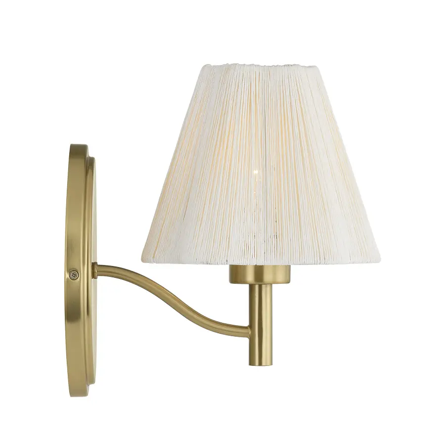 Rosa 1-Light Wall Sconce in Noble Brass by Breegan Jane - Image 5