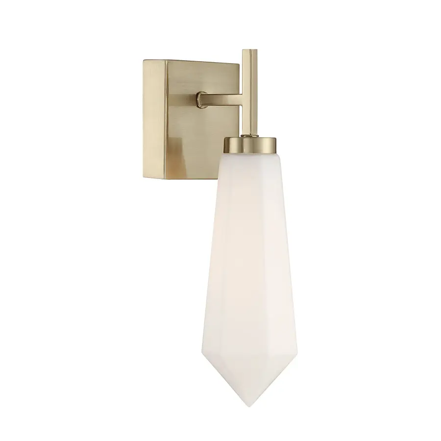 Leland 1-Light Wall Sconce in Noble Brass by Dann Foley - Image 4