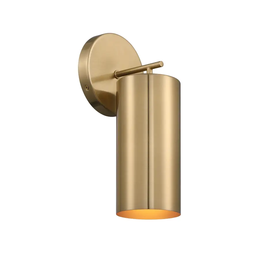 Lio 1-Light Wall Sconce in Noble Brass by Breegan Jane - Image 4