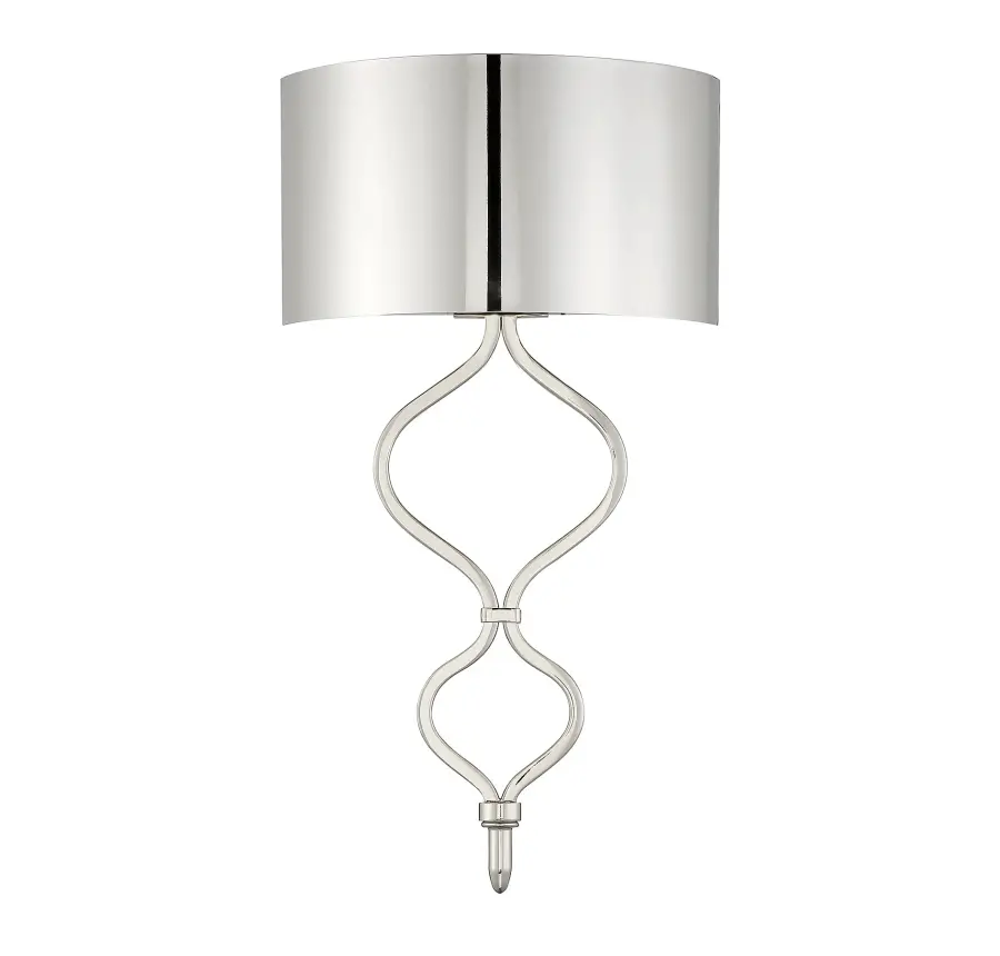 Como LED Wall Sconce in Polished Nickel - Image 3