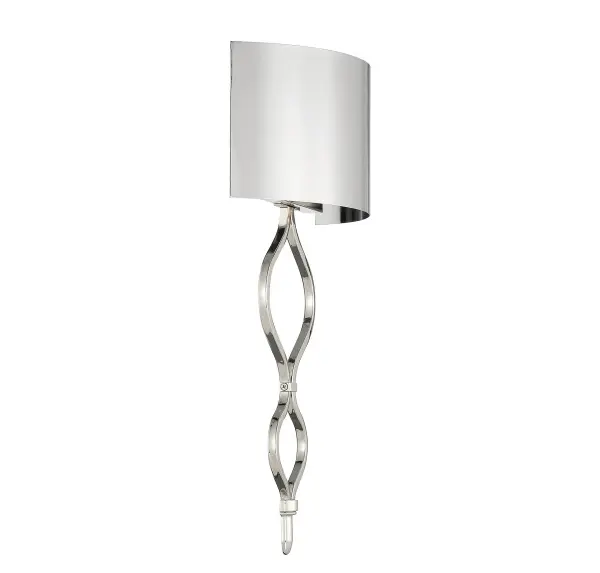 Como LED Wall Sconce in Polished Nickel - Image 5