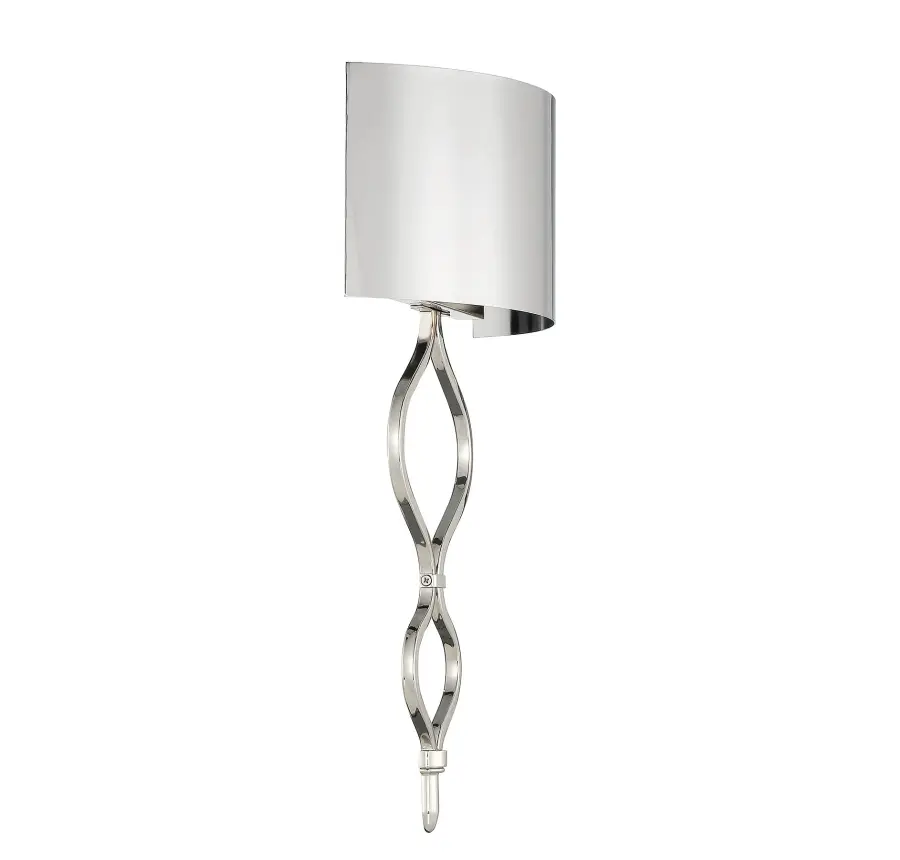 Como LED Wall Sconce in Polished Nickel - Image 5