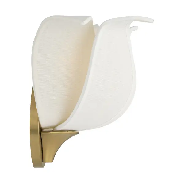 Elsie 1-Light Wall Sconce in Warm Brass by Breegan Jane - Image 5
