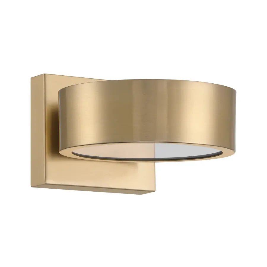 Talamanca 1-Light LED Wall Sconce in Noble Brass by Breegan Jane - Image 2
