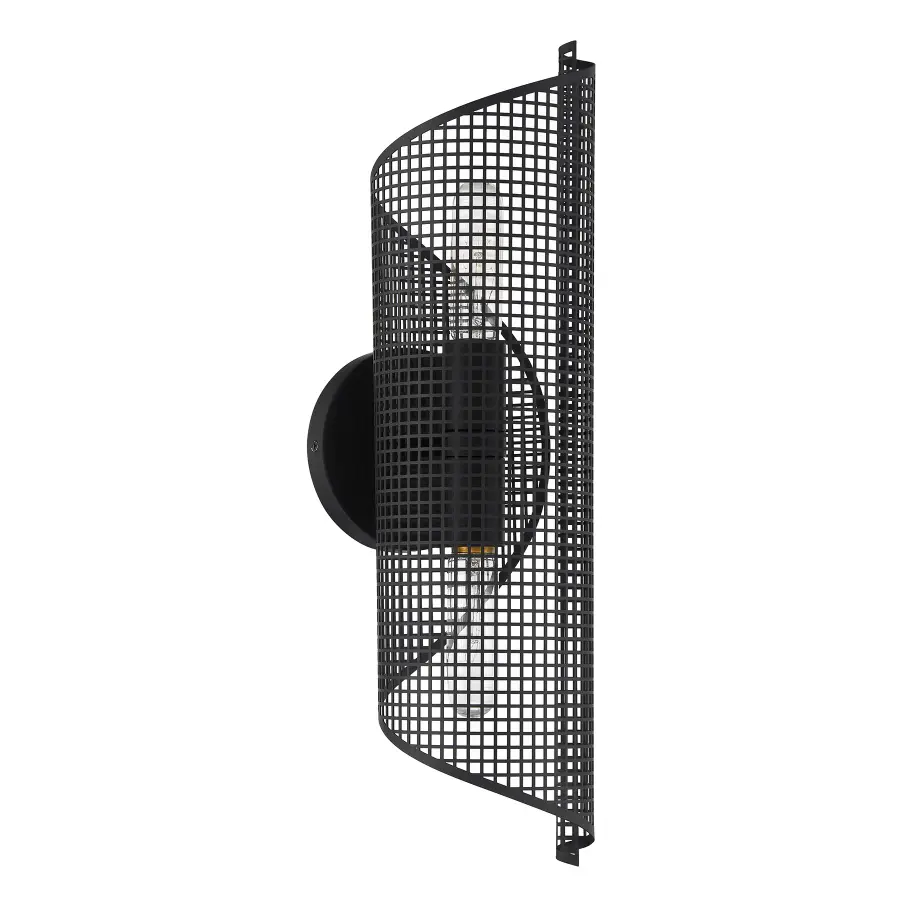 Hillbourne 2-Light Wall Sconce in Matte Black - Image 2