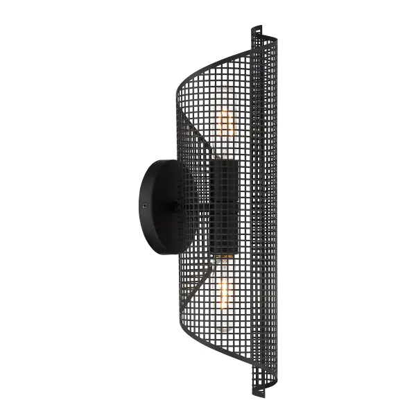 Hillbourne 2-Light Wall Sconce in Matte Black - Image 4