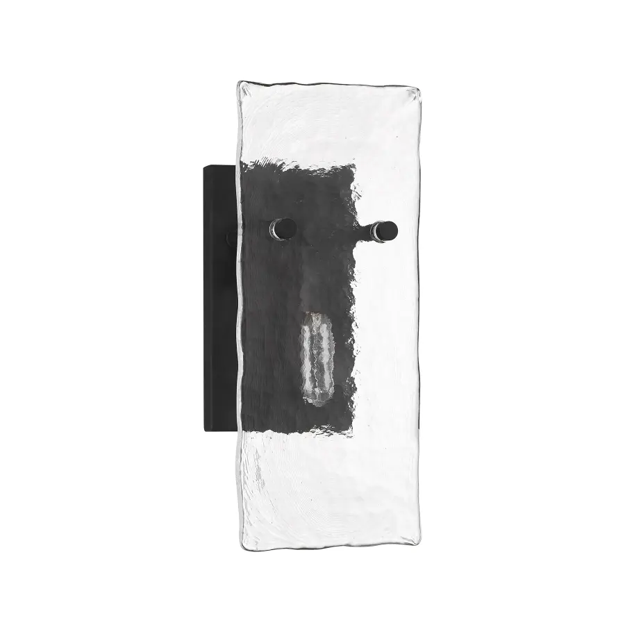 Genry 1-Light Wall Sconce in Matte Black - Image 2