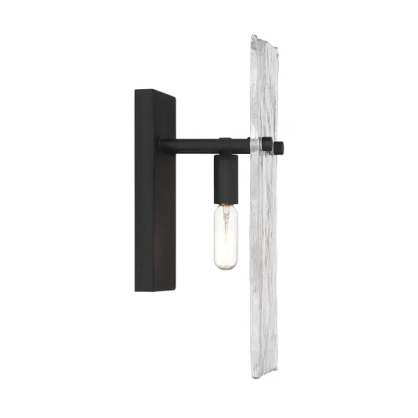 Genry 1-Light Wall Sconce in Matte Black - Image 5