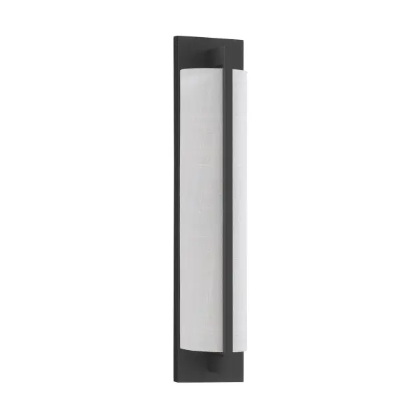 Carver 2-Light Wall Sconce in Matte Black - alternate view