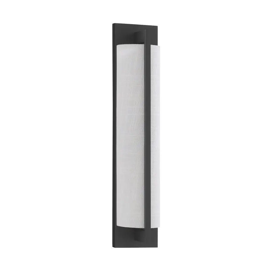 Carver 2-Light Wall Sconce in Matte Black - Image 2