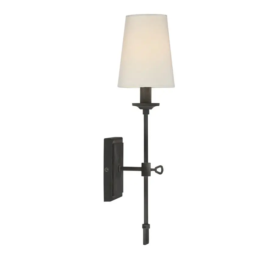 Lorainne 1-Light Wall Sconce in Oxidized Black - Image 3