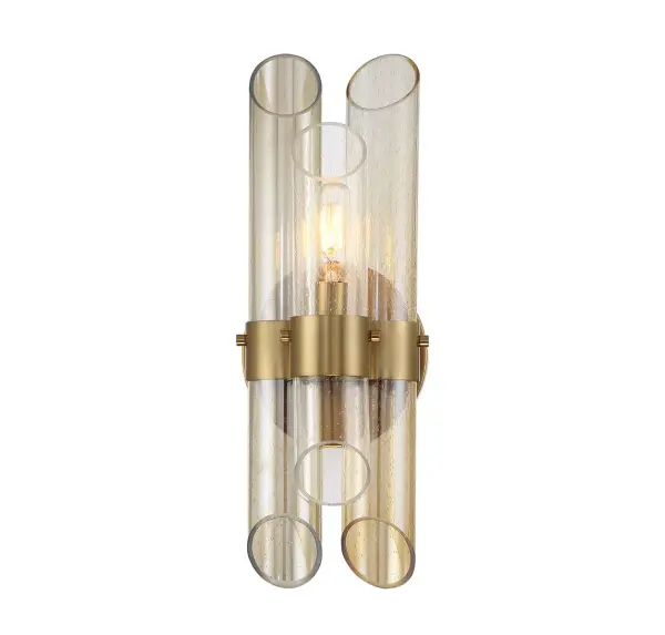 Biltmore One Light Wall Sconce in Warm Brass - Image 1