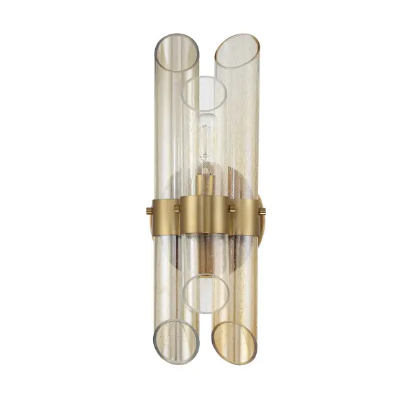Biltmore 1-Light Wall Sconce in Warm Brass - alternate view