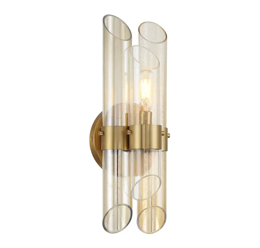 Biltmore 1-Light Wall Sconce in Warm Brass - Image 3
