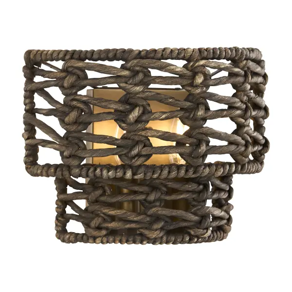 Silencio 2-Light Wall Wall Sconce in Riviera Brass by Breegan Jane - Image 3