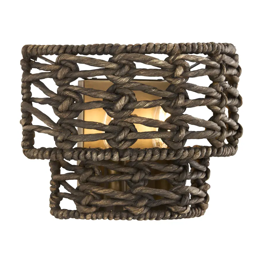 Silencio 2-Light Wall Wall Sconce in Riviera Brass by Breegan Jane - Image 3