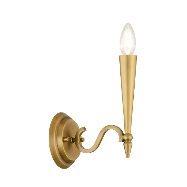 Tremont 1-Light Wall Sconce in Riviera Brass - Image 4