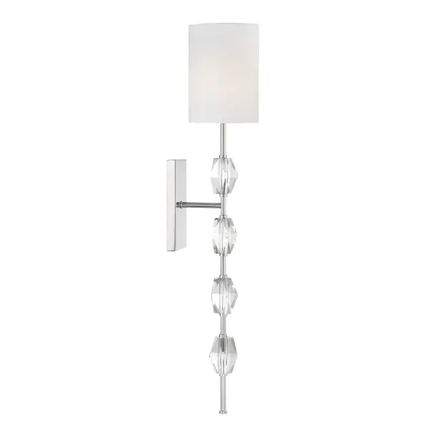Sebring 1-Light Wall Sconce in Polished Nickel - Image 5