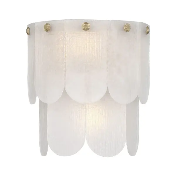 Ashton 2-Light Wall Sconce in Noble Brass - Image 1