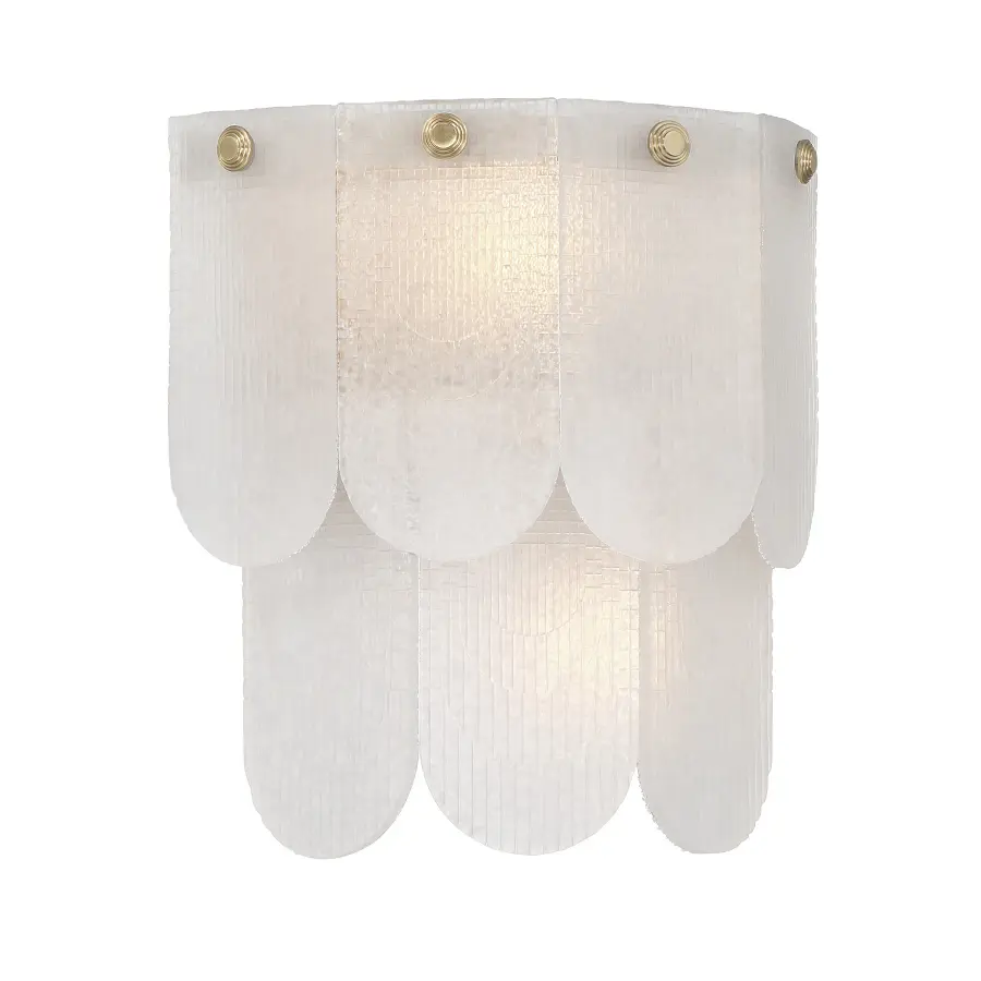 Ashton 2-Light Wall Sconce in Noble Brass - Image 3