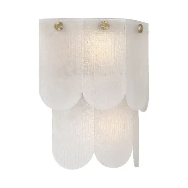Ashton 2-Light Wall Sconce in Noble Brass - Image 4