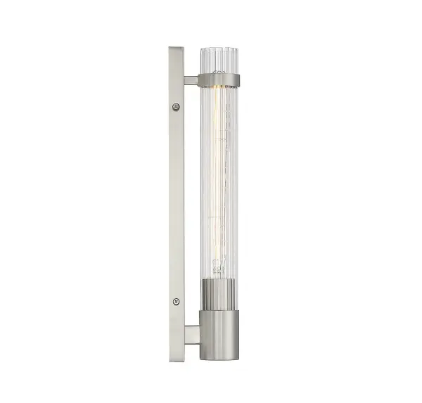 Willmar 1-Light Wall Sconce in Satin Nickel - Image 5