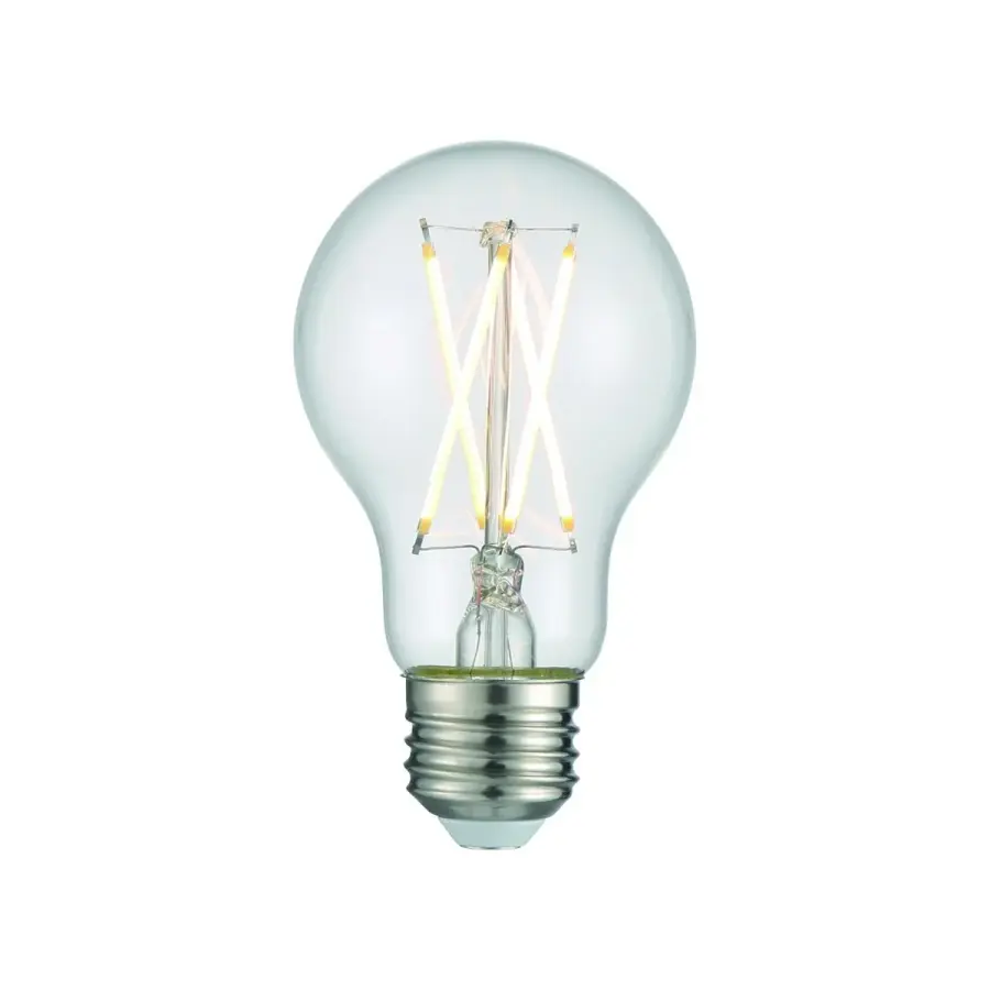 9W LED A19 Clear Bulb - 3000K