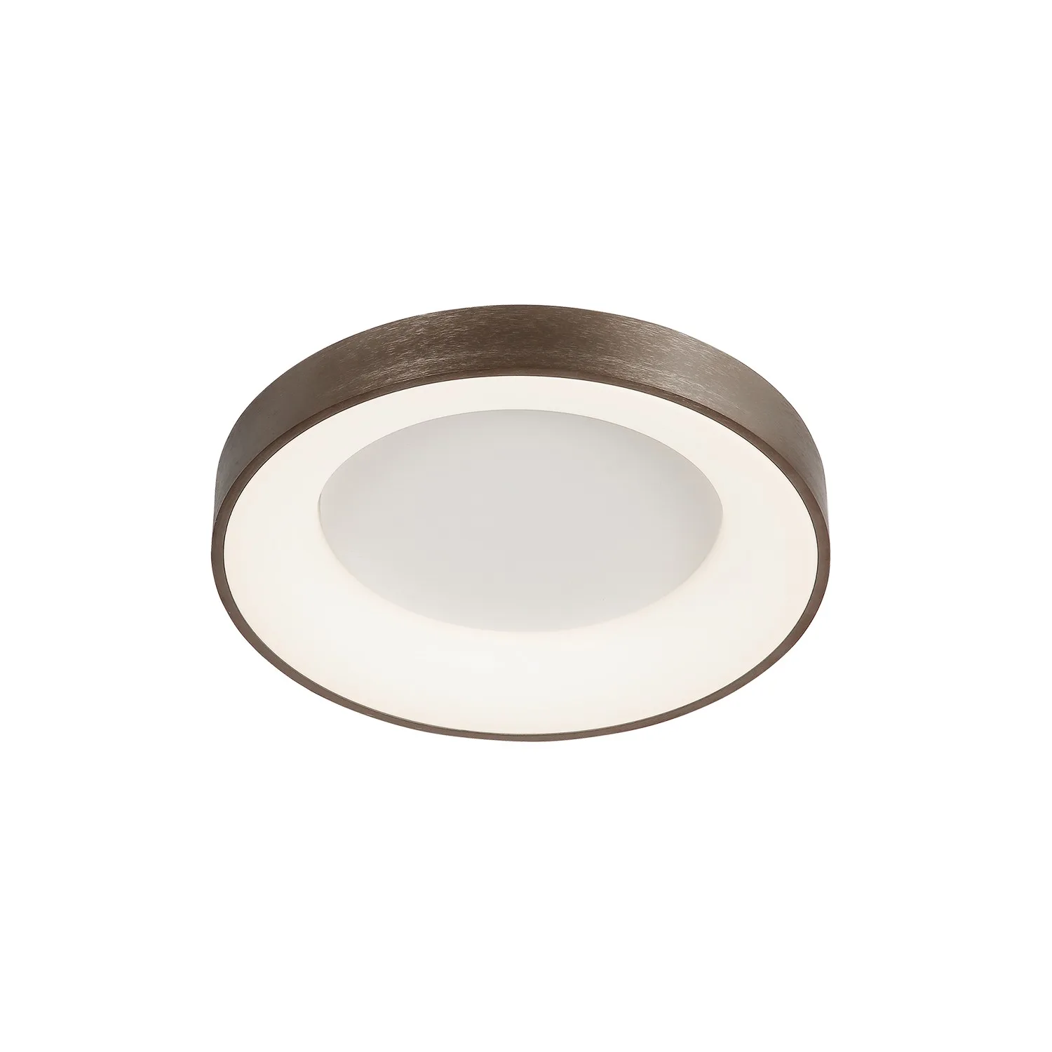 Acryluxe LED Flush-Mount in Light Bronze