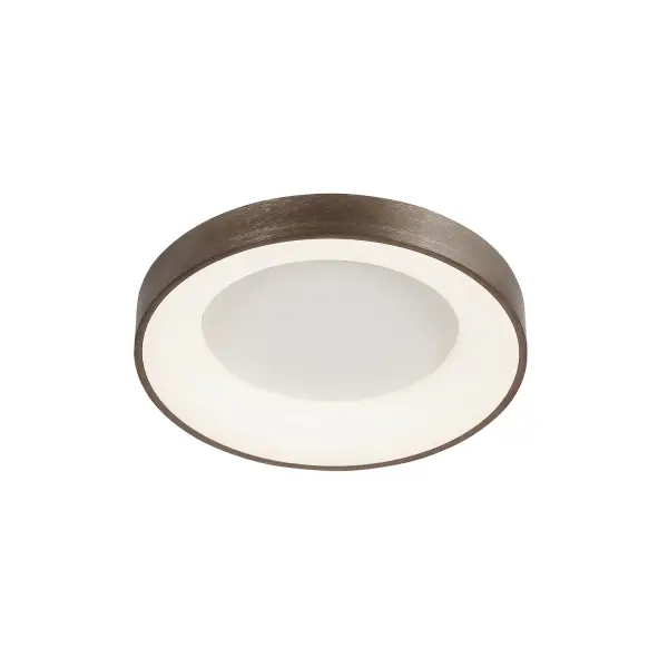 Collection: Acryluxe Finish: Light Bronze Glass: Opal Acrylic Width: 15.00" Height: 3.50" Canopy: 12.5" H x 12.5" W Light Source: LED Light Output: 2700.00 lm Voltage: 120.00 V Safety Listing: UL/ETL Safety Rating: Damp LED