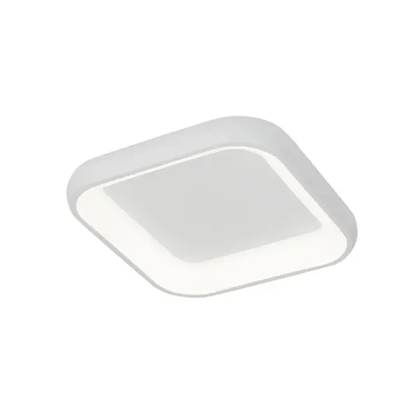 Collection: Acryluxe Finish: Matte White Glass: Opal Acrylic Width: 19.00" Height: 3.25" Length: 19.00" Bulb Type: LED Light Source: LED Light Output: 2900.00 lm Delivered Lumens: 1680.00 lm Voltage: 120.00 V Safety Listing: UL/ETL Safety Rating: Damp LED
