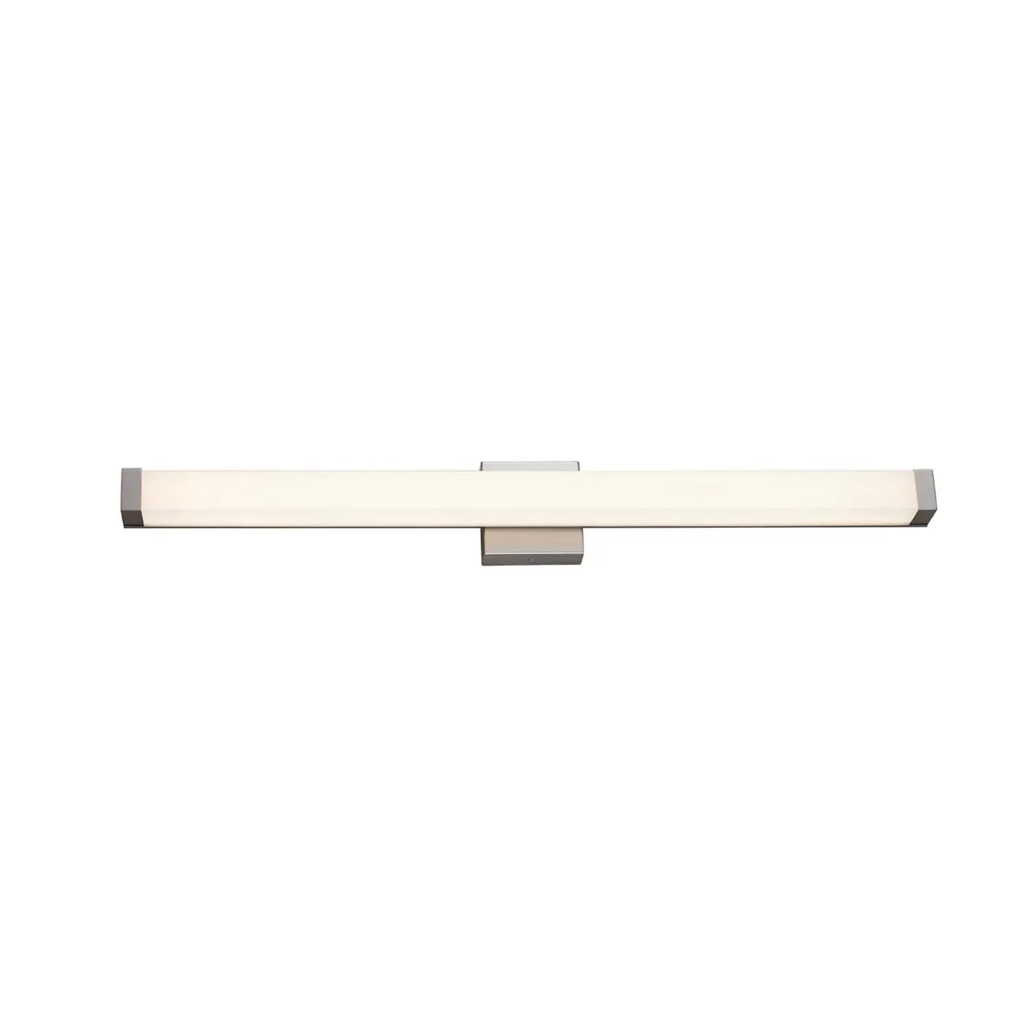 Acryluxe LED Linear Wall/Bath in Brushed Nickel