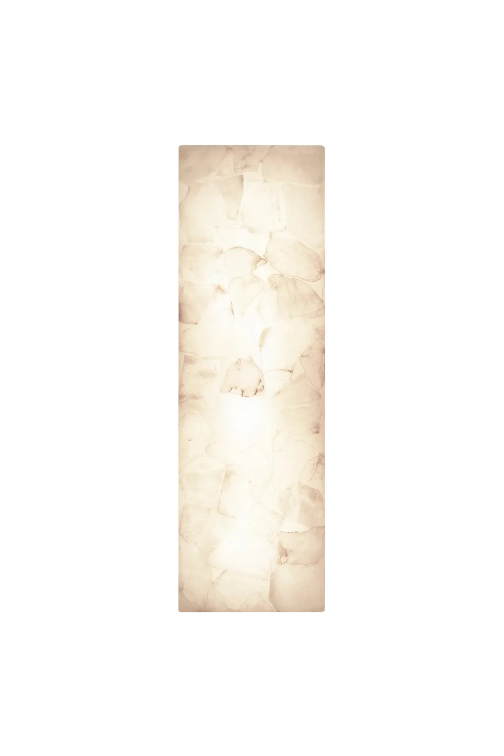 Alabaster Rocks LumenAria LED Wall Sconce in Brushed Brass (BRSS)