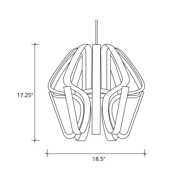 Kika Bohemia Crystal Chandelier