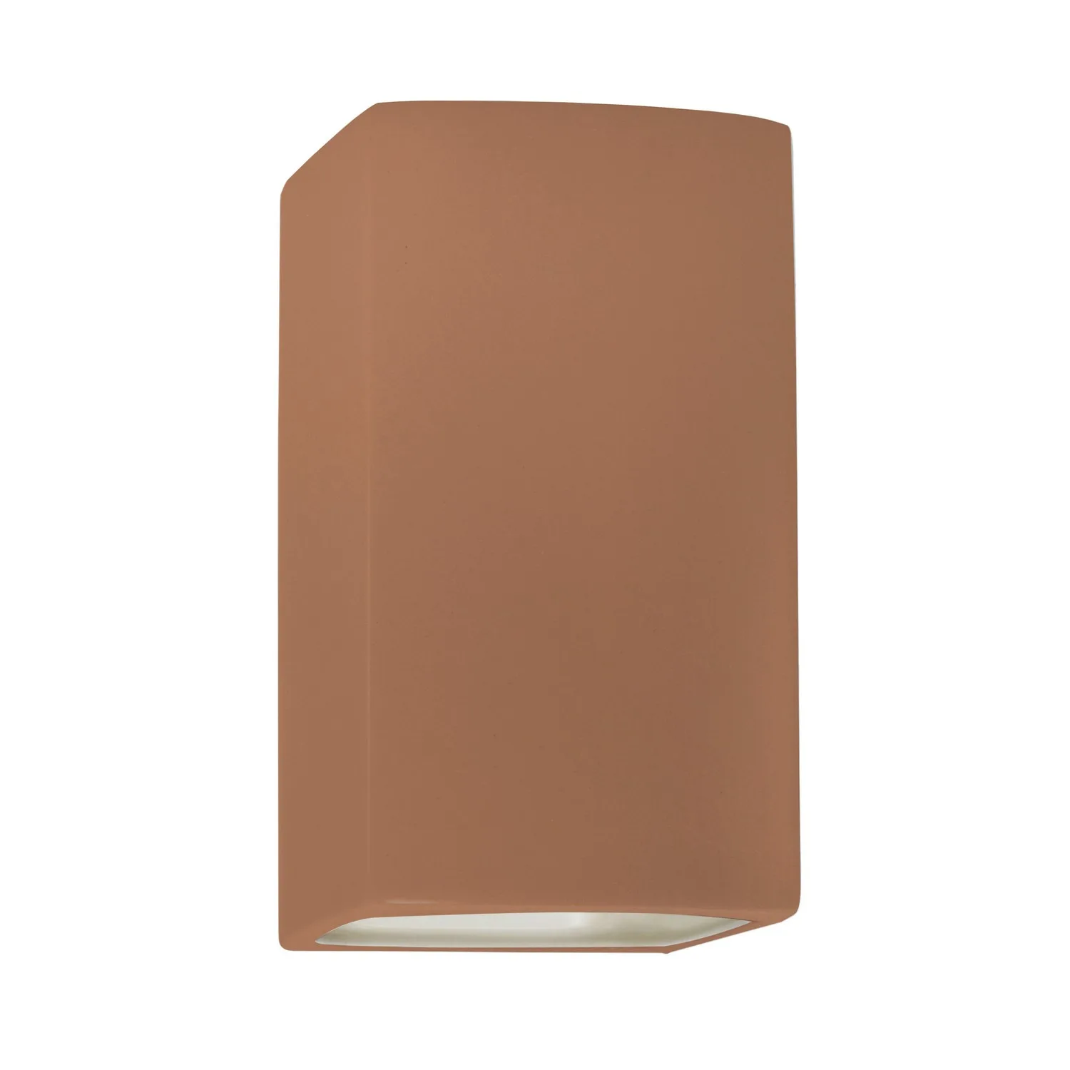Ambiance One Light Outdoor Wall Sconce in Adobe
